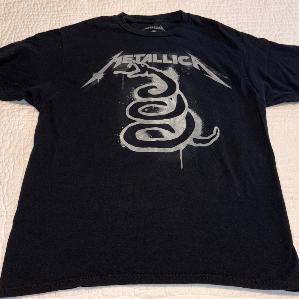 Black Metallica T-Shirt - Picture 2 of 5